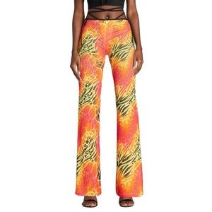 I am via mesh cover up pants